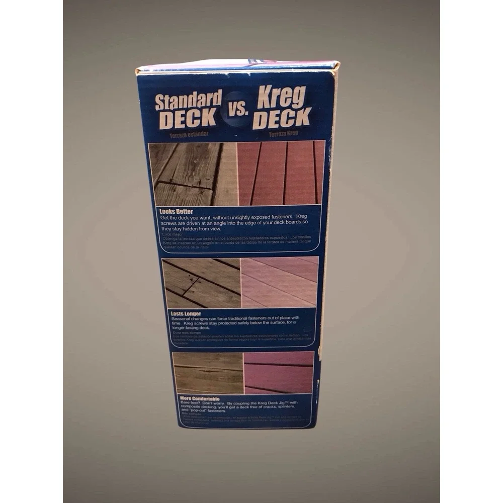 Kreg Deck Jig Kit Concealed‎ Fastening System with Instructional Video NEW